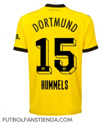 Borussia Dortmund Mats Hummels #15 Primera Equipación 2023-24 Manga Corta
